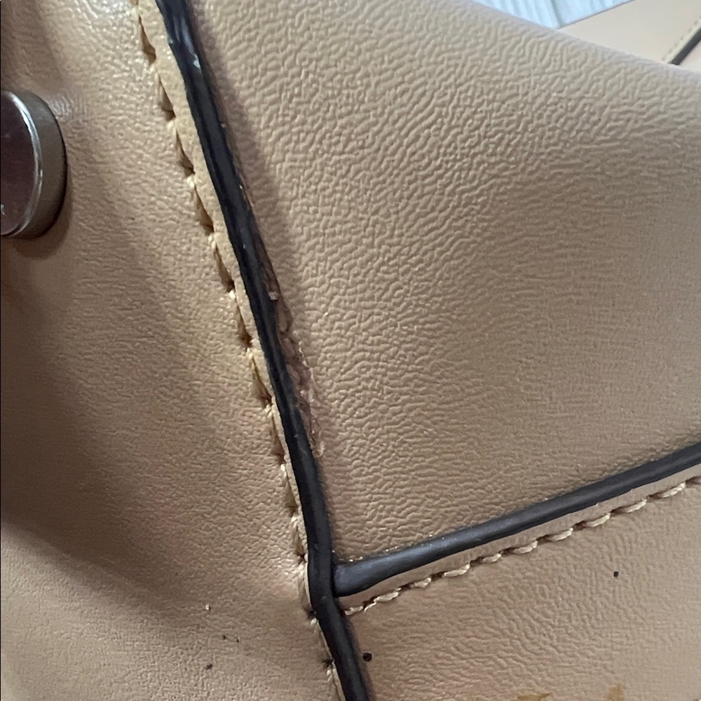 Zara Beige Bucket Shoulder Bag - Picture 9 of 15